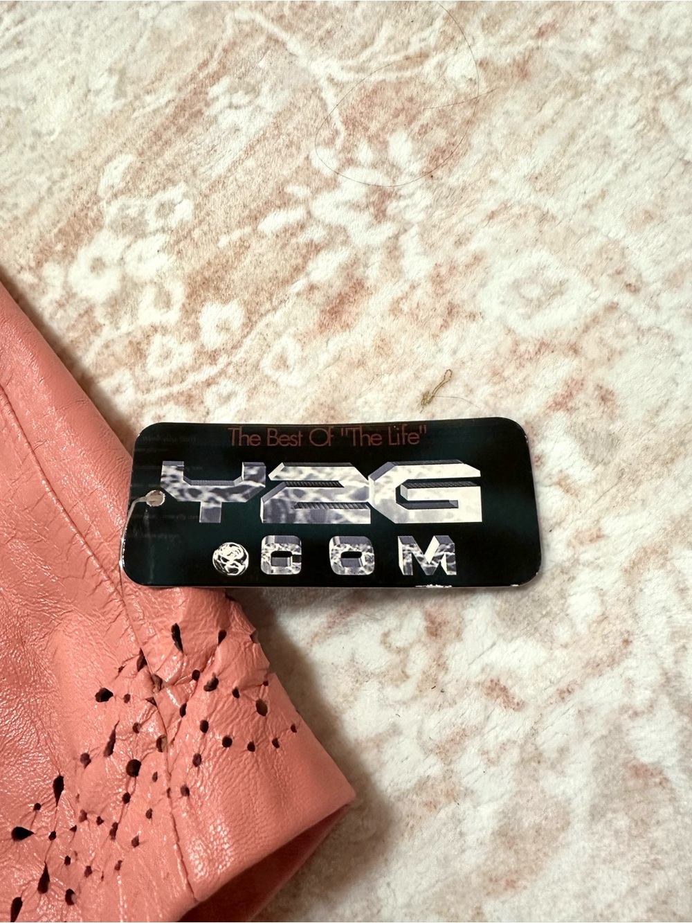 Vintage 🪷 Real Leather Y2K FUBU Dress - RARE - Picture 10 of 16
